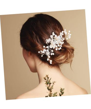 Housoutil Bridal Comb Flower Girl Hair Accessory Wedding Headpiece Girls Hair Accessory Crystal Hair Comb Hair Accessory for Girls Bridal Headdress Tiara Manual Alloy Hair Accessories Bride - Buy Online on GoSupps.com