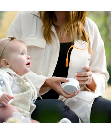 BuubiBottle Smart Portable Milk Warmer by Quark - Rechargeable USB Bottle Warmer for Breastmilk Water & Baby Formula - Precise Temperature Control up to 50 C - Travel Bottle Warmer with LED Display & Auto Sleep - Buy Online on GoSupps.com