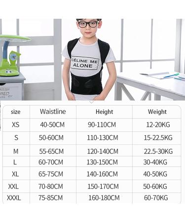 Adjustable Children Posture Corrector Back Support Belt Kids Orthopedic Corset for Kids Spine Back Lumbar Shoulder Braces Health (Size : Small) X-Large - Buy Online on GoSupps.com