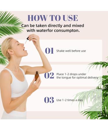 GLP-1 Drops for Women and Men - Natural Liquid Supplement with Berberine Cinnamon Bromelain& Green Tea - Support for Digestive & Gut Health - Immune & Energy Support - Buy Online on GoSupps.com