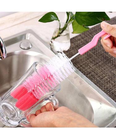 Portable Baby Bottle Cleaner - Fine Lint Sponge Brush Set for Effortless Cleaning | Ideal Gift for Parents - Buy Online on GoSupps.com