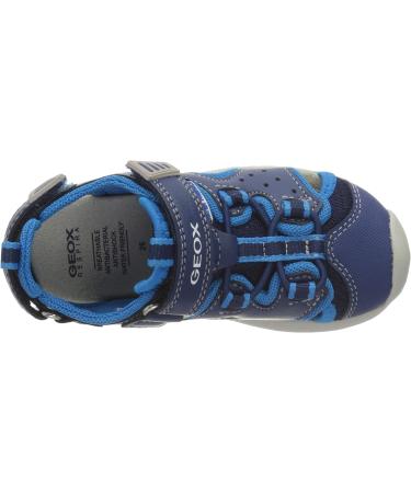 Geox Boy's B Sandal Multy Navy Sky - Size 6 UK | Comfortable and Stylish Sandals - Buy Online on GoSupps.com