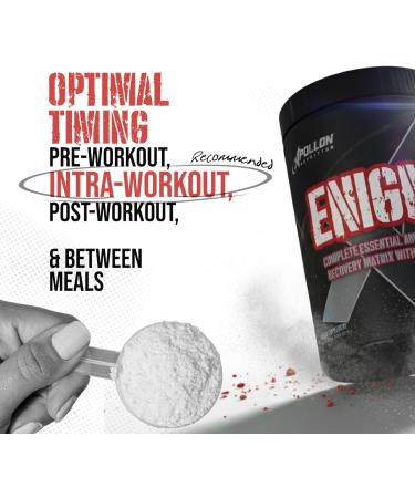 Apollon Nutrition Enigma Complete EAA + BCAA Recovery Matrix | 23.5g Total Aminos 5g Leucine | Glutamine + Electrolytes | Pineapple 40 Servings Pineapple 1.1 Ounce (Pack of 1) - Buy Online on GoSupps.com