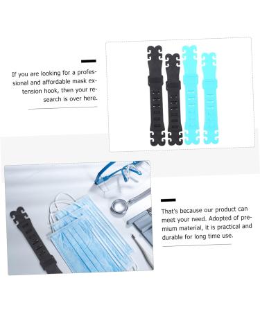 FOMIYES 60 STK Mask Accessories - Ear Strap Lanyards Clips and Extensions for Comfortable Wear | International Shipping Available - Buy Online on GoSupps.com