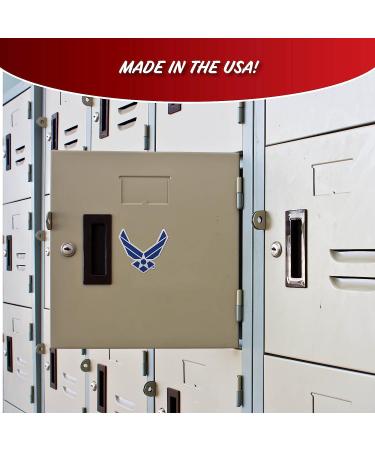 US Air Force Decals - Officially Licensed 4 Piece Stickers for Car, Truck, Phones, Tablets & Laptops - Large Military Collection - 1.75 to 4 Inches - Buy Online on GoSupps.com