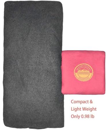 Microfiber Hooded Poncho Towel for Adult | Surf Beach & Wetsuit Changing | One Size Fit All | Pink - Buy Online on GoSupps.com