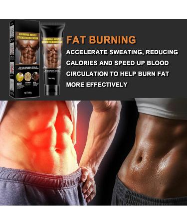 60ml Sculptique Abs Sculpting Cream - Men's Skincare Body Cream - Belly & Thigh Arms Sweat Workout Booster (2PCS) - Buy Online on GoSupps.com