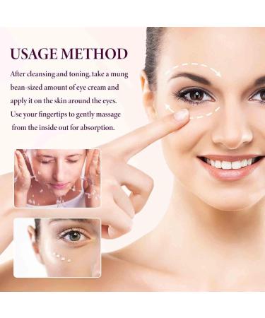 Eyelift Serum Mango Revitalize Eye Cream Hyaluronic Acid Repair Cream Mango Activating and Firming Eye Cream for Dark Circles Puffiness Wrinkles (3 PCS) - Buy Online on GoSupps.com