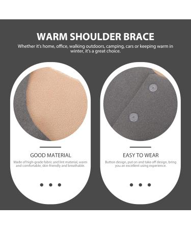 LIFKOME Double Shoulder Brace Sleeping Warm Support Warm Shoulder Brace Winter Elderly Shoulder Support Women Shoulder Protector - Buy Online on GoSupps.com