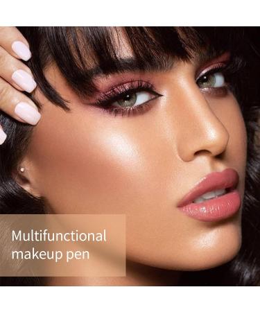 3pcs Liquid Contour Beauty Wand Set - Blush, Highlighter, and Bronzer Sticks for Natural Shimmer Makeup - Long Lasting Formula with Cushion Applicator - Buy Online on GoSupps.com
