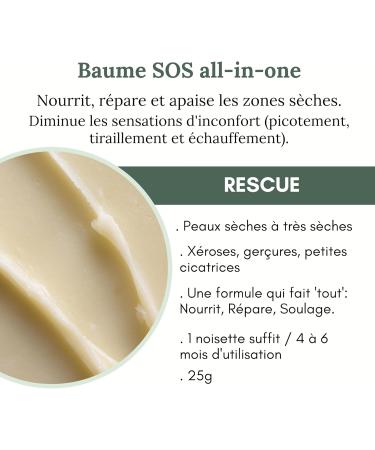  LES HUILETTES LES HUILETTES - All-in-One SOS Balm - Ultra Nourishing and All-in-One - For Lips Dry Areas of the Face and Body. Small Size Easy to Carry and Take With You Everywhere - Buy Online on GoSupps.com