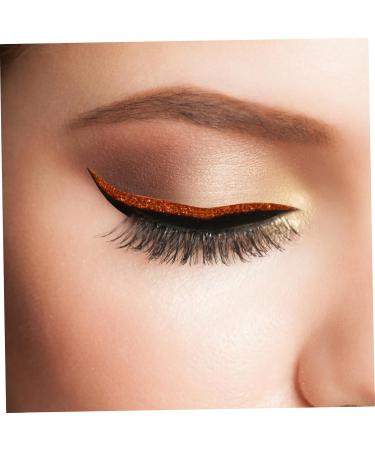 Angoily 72 Pairs Glitter Eyeliner Invisible Eyeliner Sticker Eye Makeup Tools Eyeliner Sticker with Eyelashes Eyeliner Stickers for Eyes Eyeliner Transfer Instant Self- Miss Flash Applique - Buy Online on GoSupps.com