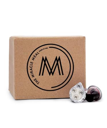 The Miracle Meal Pre-filled Communion Cups and Wafer Set - Box of 100 - with 100% Trusted Concord Grape Juice & Wafer - Made in the USA - Premium Quality Guaranteed - Pack of 100