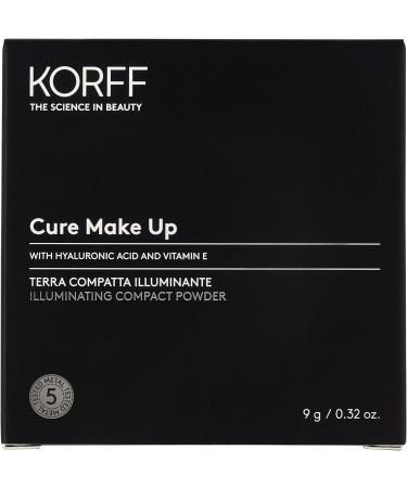  Korff Korff Illuminating Compact Earth Powder ultra-fine soft and silky bronzed effect with hyaluronic acid and vitamin E shade 01 9g pack - Buy Online on GoSupps.com