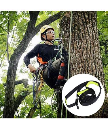 Adjustable Climbing Ascender Sling for Outdoor Activities - Black Green - Buy Online on GoSupps.com