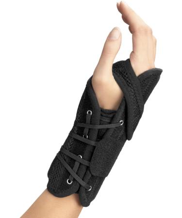 Buy OTC Wrist Brace with Adjustable Thumb Strap Support for Right Hand - Small - Black | International Shipping Available - Buy Online on GoSupps.com