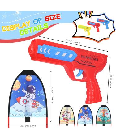 3-Piece Dragon & Aircraft Launcher Toy Set - Fun Glider Catapult Beach Toys for Kids Ages 3-8 - Ideal Gifts for Young Girls - Buy Online on GoSupps.com