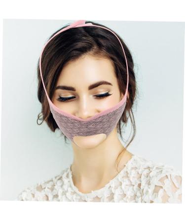 DOITOOL Lifting Belt Straps Shaper for Women Double Chin Reducer for Chin Strap for Double Chin Facial Slimming Strap Miss Tighten up Lifter Mercerized Cloth - Buy Online on GoSupps.com