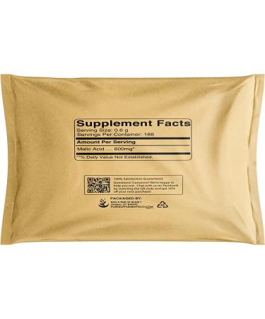 Pure Malic Acid Crystals (4 oz) Food Grade - Tart Flavor | Original Ingredients - Buy Online on GoSupps.com