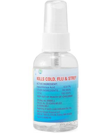 CleanSmart To Go Disinfectant 2 oz Bottle (Pack of 3) | TSA-Approved, Kills 99.9% of Viruses - Buy Online on GoSupps.com