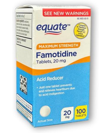 FUSION SHOP STORE Smart choices meaningful life! Famotidine 20mg Maximum Strength- Tablets 100ct (Pack of 1) - Buy Online on GoSupps.com