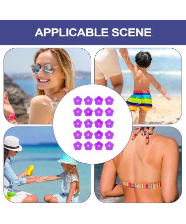 Autocollants UV - Patches de d tection UV 200X - Autocollants de rappel cran solaire multifonctionnel | Protection solaire de la peau test d'intensit UVS cran solaire ext rieur visage - Buy Online on GoSupps.com