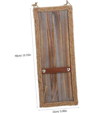 jojofuny Rope Decorative Painting Wood Decor House Decorations for Home Wall Wooden Art Ornament Unique As Shown Medium - Buy Online on GoSupps.com