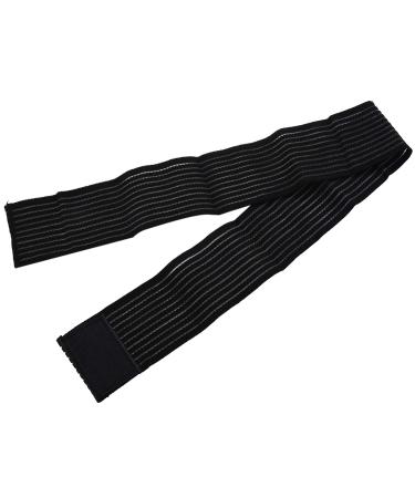 Buy Elastic Elbow Support Bandage Wrap - Compression Black 90x7.5cm for Pain Relief | International Shipping Available - Buy Online on GoSupps.com