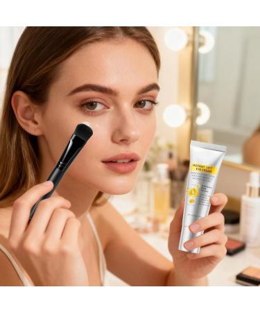  JINGLING JINGLING Firming Eye Cream - 20 ml - Moisturizing Eye Lotion - With Brush - Moisturizing Eye Cream - Anti-Puffiness - For Women Mothers and Friends - Buy Online on GoSupps.com