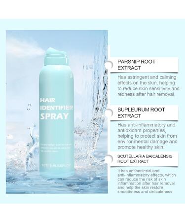Hair Identifier Spray for Face Shaving - Dermaplaning Spray 114ml - Clearly Highlights Facial Hair for Precise Shaving and Smooth Skin - Perfect for Dermaplaning and Facial Hair Removal - Buy Online on GoSupps.com