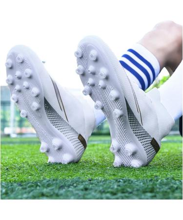 Shop Roniluu Football Boots for Men Women & Kids - Professional Unisex Football Shoes in White (EU 37) - Perfect for All Ages! - Buy Online on GoSupps.com