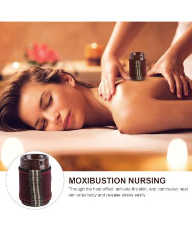 Exceart Handheld Ceramic Moxibustion Jar - Chinese Household Appliance for Acupuncture & Moxibustion Therapy - Buy Online on GoSupps.com