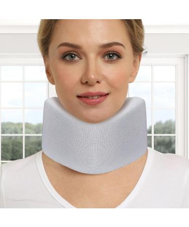ONLYNERY Soft Neck Collar | Adjustable Sponge Neck Brace for Spinal Strain Relief | Neck Support for Sleeping & Alignment | International Shipping Available - Buy Online on GoSupps.com