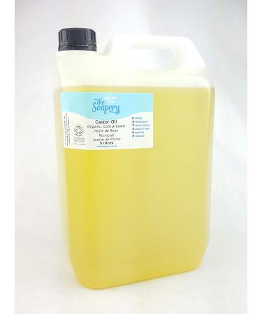 Organic Castor Oil Cold Pressed 100% Pure 5 Liters