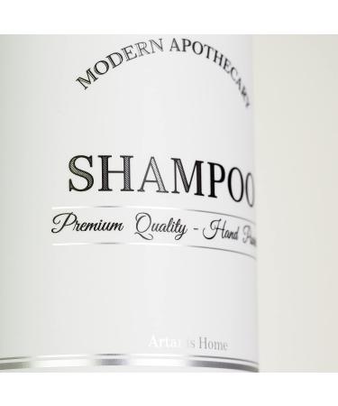 Refillable Shampoo and Conditioner Bottles - 16 oz 3 Pack with Pumps - PET Plastic - Waterproof Labels - Black Satin - Buy Online on GoSupps.com