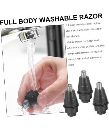 FOMIYES 3Pcs Nose Hair Trimmer Replacement For Men Nose Hair Trimmers Universal Fit Easy Installation Nose Hair Trimmer Parts - Buy Online on GoSupps.com