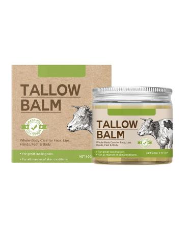 FRTG Beef Tallow Skin Care Beef Tallow Cream Moisturizing and Smoothing for All Skin Types Deeply Moisturizing for Face & Body Fast Absorption 1