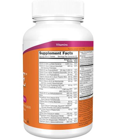 Now Foods EVE Women's Multi 180 Tablets - Superior Multivitamin for Women's Health - Buy Online on GoSupps.com