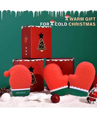 Buy Christmas Day Hot Water Bottle with Cover - 13x12cm Heat Bag for Cozy Comfort | International Shipping - Buy Online on GoSupps.com