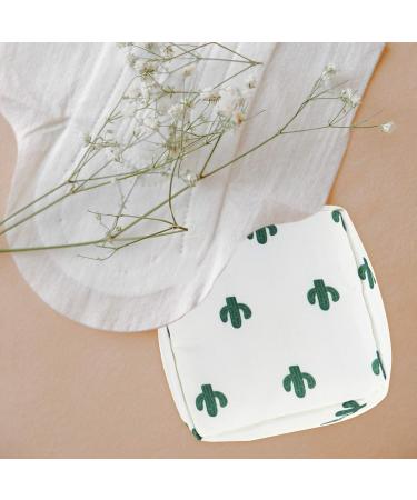 EXCEART 2pcs Menstrual Pad Storage Bag & Tampon Holder - Zipper Nursing Pillow for Sanitary Napkins - Buy Online on GoSupps.com