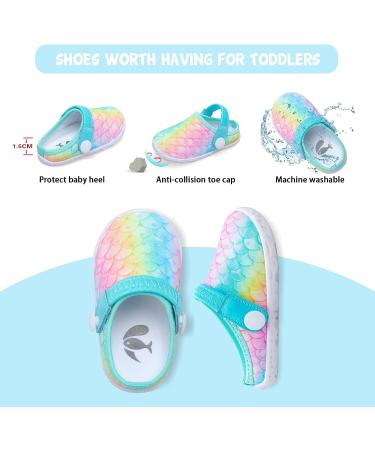 FEETCITY Baby Sandals - Summer Crib Shoes for Infants, Pinkfishscale, Size 7-8 - Buy Online on GoSupps.com