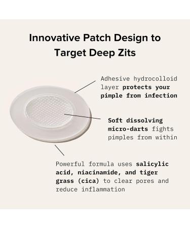 Cardon Prickly Pimple Patches - Salicylic Acid Spot Treatment for Acne Blackheads & Blemishes (9 CT) - Instant Zit Clearing & Razor Bump Relief - Buy Online on GoSupps.com