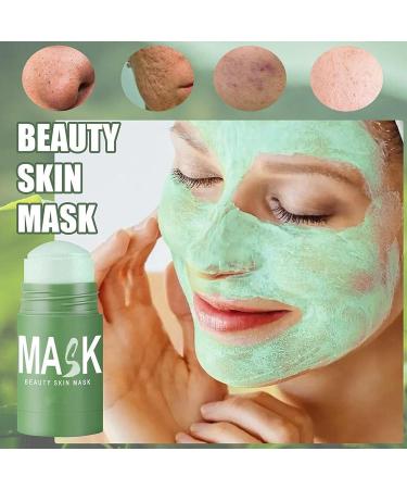 Sea Scouts Green Tea Mask Stick for Face 4 PCS - Blackhead Remover & Deep Cleanse Mask for All Skin Types Men Women - Buy Online on GoSupps.com