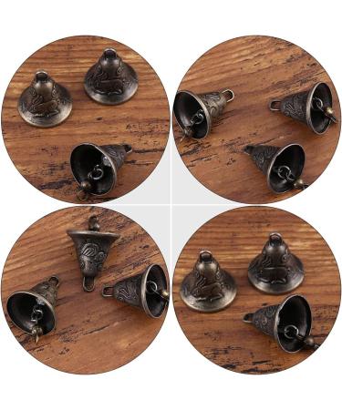 Yarnow Vintage Antique Wind Bells - 20 Piece Craft Set for Dog Cat Collars Key Rings & Feng Shui Decor - Buy Online on GoSupps.com