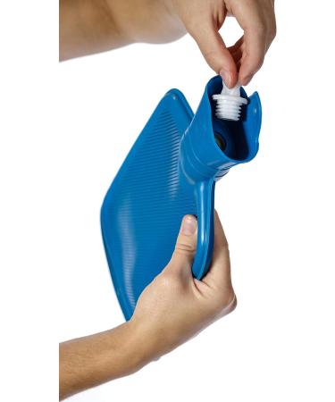 Best Colon Cleanse Enema Bag - BPA Free 2 Quart Hot Water Bottle Coffee & Shower Enema Kit for Adults - Blue - Buy Online on GoSupps.com