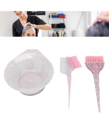 3-Part Professional Salon Hair Dye Set - Hairdresser Brush & Mixing Bowl - Pink - Perfect for Home & Salon Use - Buy Online on GoSupps.com