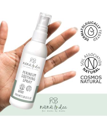 Nana & Dee Organic Nipple Cream & Pregnancy Soothing Spray - Relieves Pain & Swelling, Made in the UK - Buy Online on GoSupps.com