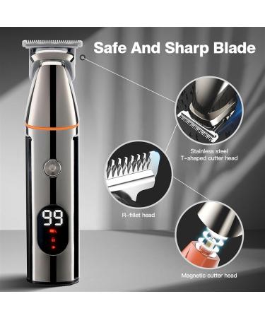 Premium Gold Beard Trimmer Kit for Men - All-in-One Grooming IPX7 Washable Electric Razor & Mustache/Nose Hair Trimmer - Ideal Gift - Buy Online on GoSupps.com