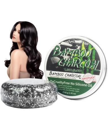  PUCHEN hair darkening shampoo black shampoo unisex charcoal shampoo women natural darkening bar black shampoo control black shampoo Puchen - Buy Online on GoSupps.com