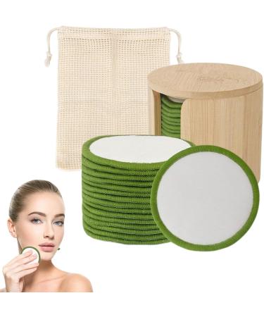Facial Sponges 16 Pcs Cotton Face Pads Bamboo Fiber Pads Makeup Remover Pad Washing Sponge for Facial Cleansing Facial Sponges Cleansing - Buy Online on GoSupps.com